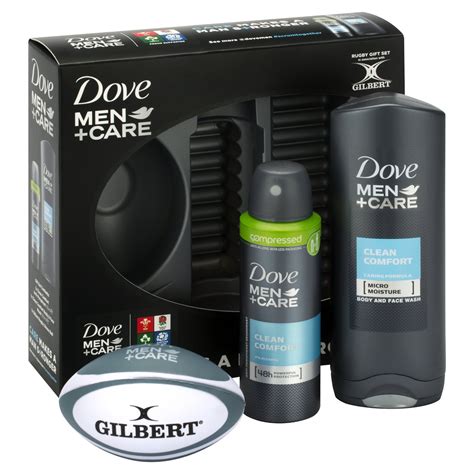 Dove Men Plus Care Rugby Ball Gift Set Ideal Christmas Gift Set For Him ...