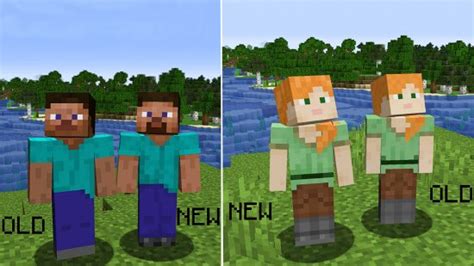 New default Minecraft skins bring back Steve’s beard