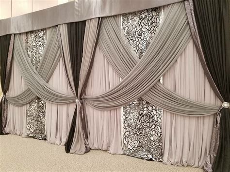 Beautiful photo backdrop | Curtain decor, Curtain backdrops, Draping ideas