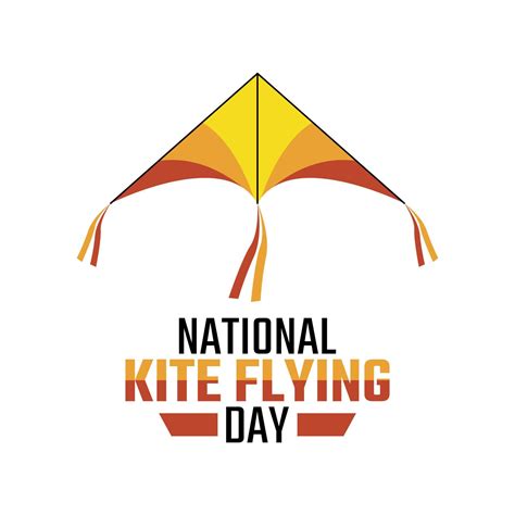 vector graphic of national kite flying day good for national kite ...