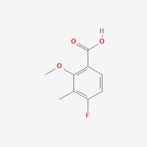 4-Fluoro-2-methoxy-3-methylbenzoic acid | S6623339 | smolecule