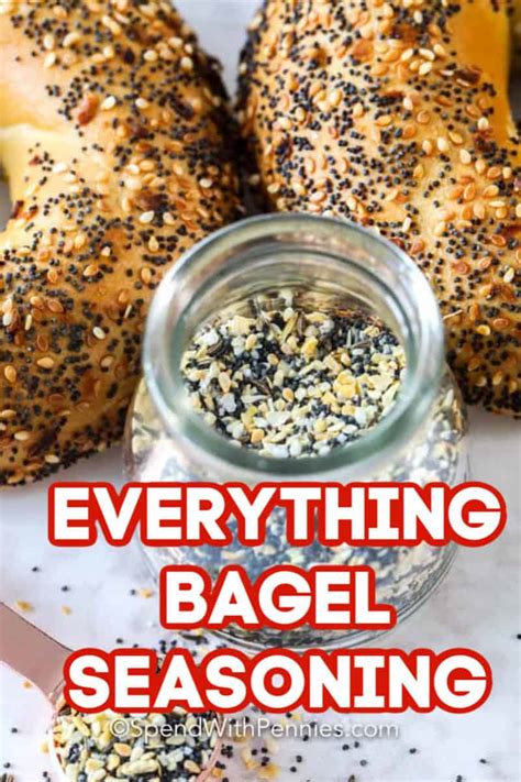 Everything Bagel Seasoning {5 ingredients!} - Spend With Pennies