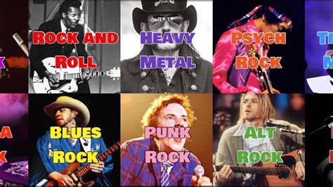 EVERY GENRE OF ROCK / METAL (150+ Genres Named) - YouTube