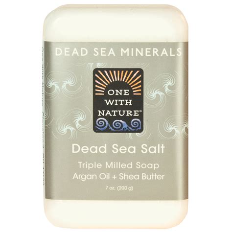 Dead Sea Salt Bar Soap, 7 oz