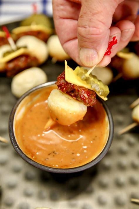 Mini Cheeseburgers (Easy Appetizer Recipe) - Out Grilling