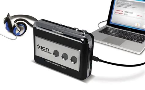 ION Tape Express Portable Analog-to-Digital Cassette Converter to Save Your Precious Old Music ...