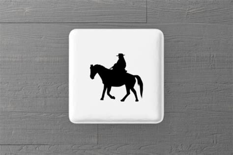 Cowboy Silhouette SVG | Karimoos