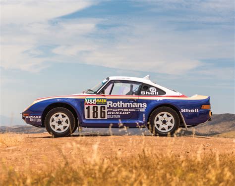 The German Rally Unicorn: An Original Porsche 959 Paris-Dakar Racer