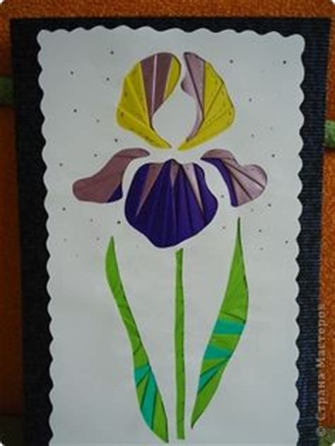 Iris Fancy Fold Cards, Applique Templates