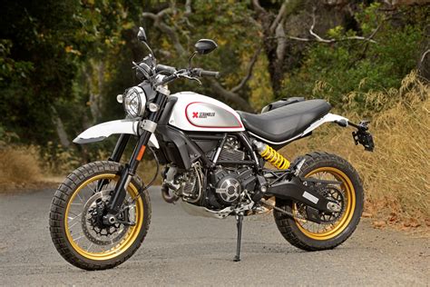 The Ducati Scrambler Desert Sled pays tribute to an earlier era