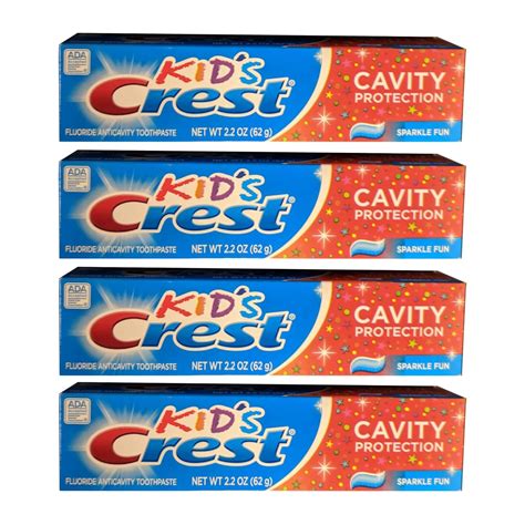 Best Crest Kids Toothpaste Sparkle Fun - Your Best Life