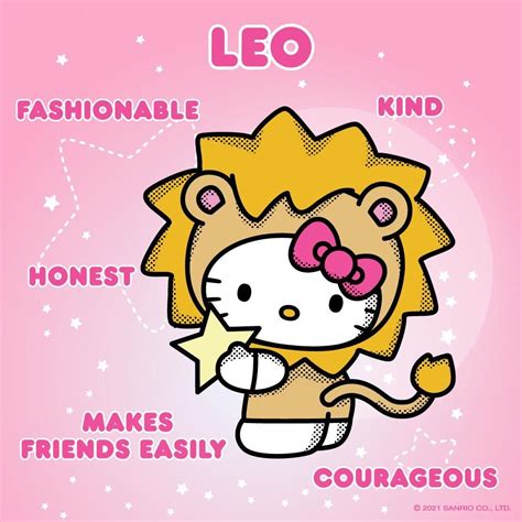 Hello Kitty on Instagram: “It's #LeoSeason ♌ Tag your most fashionable Leo BFF 💕” | Hello kitty ...