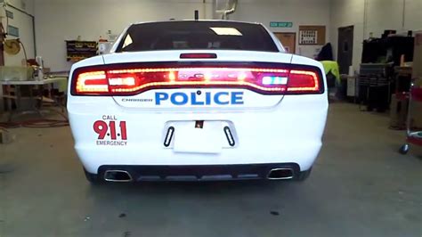 Dodge Charger Police LED lighting install - YouTube