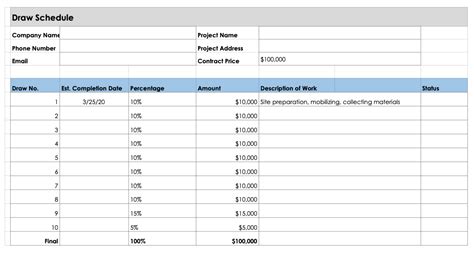 5 Steps to Make a Construction Schedule + Free Schedule Templates