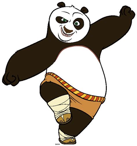 Kung Fu Panda Clip Art | Cartoon Clip Art