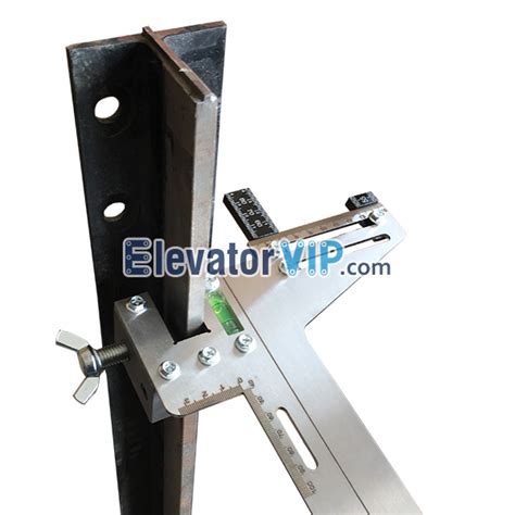 How to Use the Elevator Guide Rail Alignment Gauge at Your Installation Jobsite? - elevatorvip.com