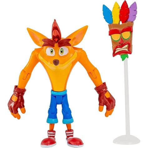 Crash Bandicoot Action Figures Crash Bandicoot with Mask