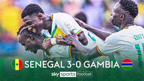 Senegal 3-0 Gambia | AFCON highlights | Video | Watch TV Show | Sky Sports