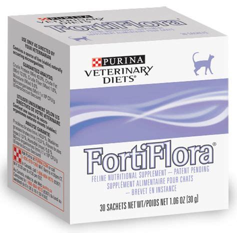 Fortiflora for Cats aka FortiFlora FELINE by Purina, is a nutritional supplement that contains ...