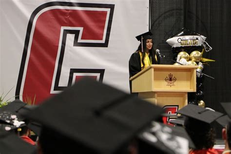 Cochrane High leadership student earns golden stole at graduation ...