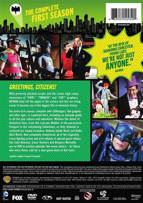 Batman: The Complete First Season (DVD 1966) | DVD Empire