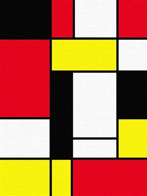 365 Projects: Piet Mondrian Inspired Painting, Day 11 Modern Artists