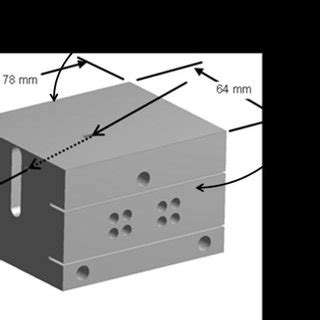 Shown on the left is a typical cooled monochromator that was tested... | Download Scientific Diagram