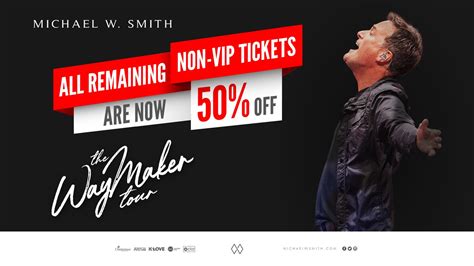 Save on your Michael W Smith Concert Tickets — Awakening Events ...