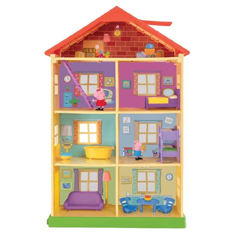 Peppa Pig Peppa's Family Dollhouse | BIG W