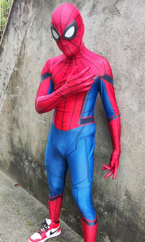 SPIDER MAN COSPLAY SUIT HOME COMING, Hobbies & Toys, Toys & Games on ...