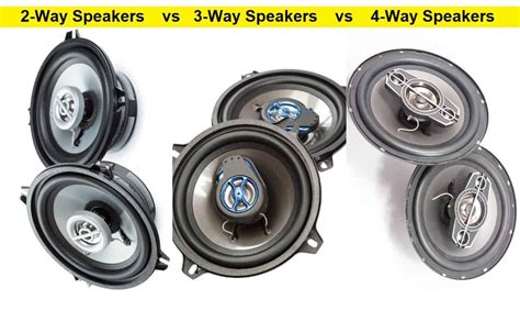 2-Way vs. 3-Way vs. 4-Way Speakers: What Are the Differences?