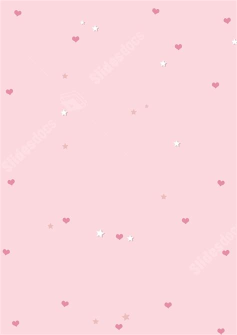 A Simple Love In Pink Page Border Background Word Template And Google Docs For Free Download