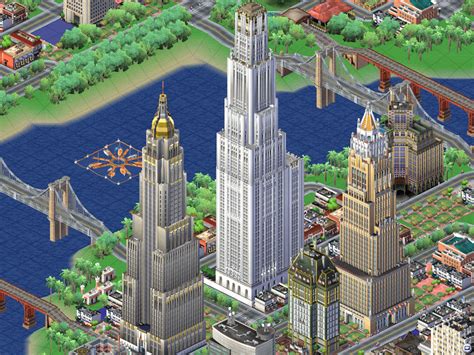 SimCity 3000 had some beautiful skyscrapers : SimCity