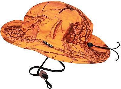 Realtree Blaze Boonie GoreTex Waterproof Hat Hunting Fishing Orange Ca ...