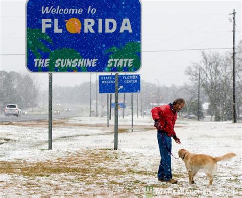 This Day in History: Snow fell in Florida 35 years ago - CNW Network