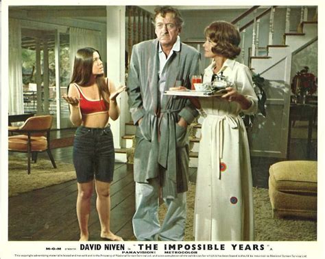 THE IMPOSSIBLE YEARS David Niven, Lola Albright 1968 F-O-H Stills Set (8) on eBid United Kingdom ...