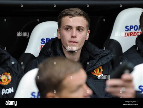 JAMES WILSON MANCHESTER UNITED FC ST JAMES PARK NEWCASTLE ENGLAND 05 April 2014 Stock Photo - Alamy