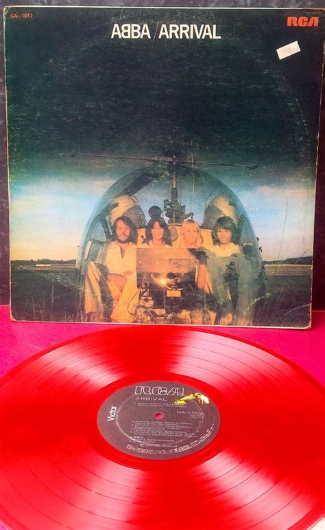 ABBA - ARRIVAL (1976, Red , Vinyl) | Discogs