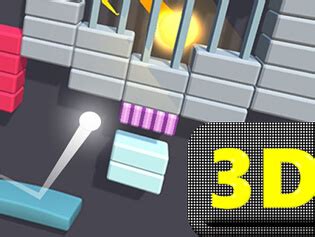 Brick Breaker 3D . Online Games . BrightestGames.com