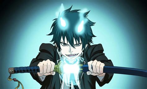 Download Rin Okumura in Blue Exorcist | Wallpapers.com