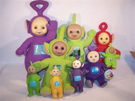 Lot of teletubbies plush toys - a photo on Flickriver