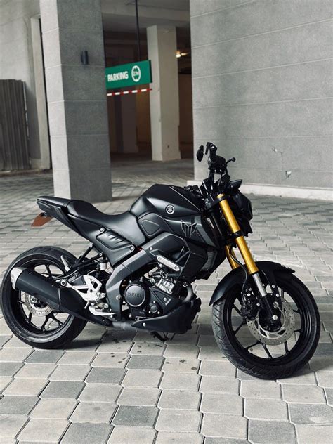 Yamaha MT15 Black, Motorbikes on Carousell