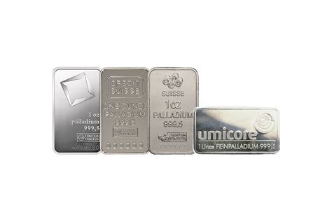 Sell 1 oz Palladium Bars | Sell Palladium Bars | KITCO