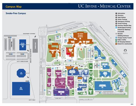 University Of California Irvine Campus Map - Map