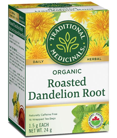 Organic Roasted Dandelion Root Tea - Traditional Medicinals