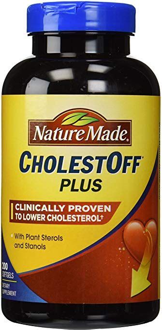 Amazon.com: Nature Made CholestOff Plus 900 mg Plant Sterols Stanols ...