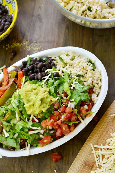 DIY Chipotle Burrito Bowl | Recipe | Healthy recipes, Food, Vegan chipotle