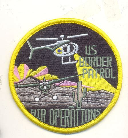 US Border Patrol Air Operations patch (Politically Correct)- With Velc ...