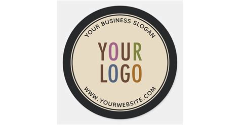 Custom Promotional Business Stickers Company Logo | Zazzle