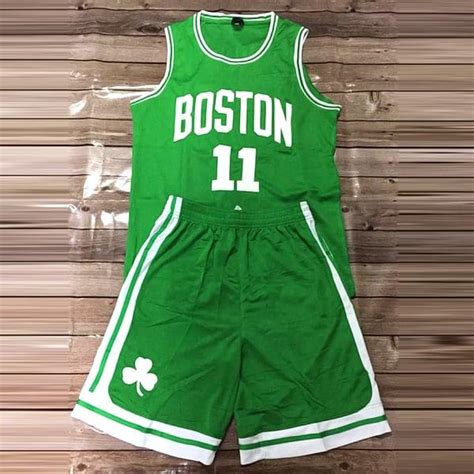 Uniforme Basketball Adulto Boston Celtics Irving #11 NBA Conjunto Baloncesto